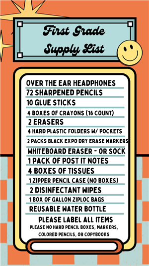 1 list